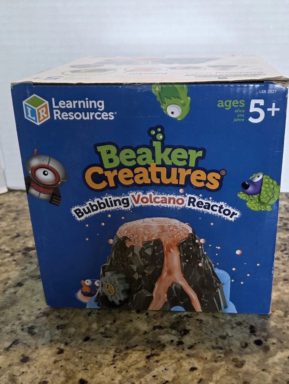 Learning Resources Beaker Creatures Bubbling Volcano Reactor Ages 5+ NEW STEM